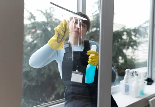 Nettoyage de vitres intérieures et extérieures à Thoux